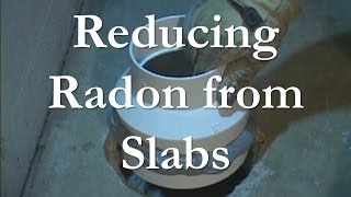 Treating Slabs and Basements for Radon [upl. by Guyon54]