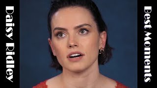 Daisy Ridley  Best Moments  Cute  Gorgeous [upl. by Euqinom]