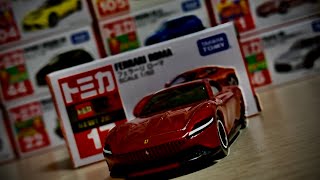 トミカ開封NO17フェラーリローマ Ferrari Roma TAKE2 [upl. by Ddat]