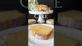 Orange Cake Recipe 🍊🤍 [upl. by Carleton]