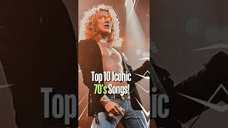 Top 10 Iconic 70s Songs top10 top10hits 70smusic [upl. by Rennug]