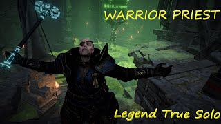 Garden of Morr  Warrior Priest  Legend True solo  Holy Great HammerFlail Shield  Vermintide 2 [upl. by Alekahs519]