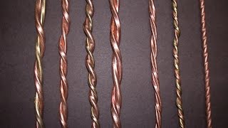 Twisted Copper  3 easy Steps [upl. by Annair990]