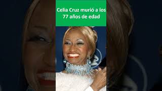 Cuando murio Celia Cruz [upl. by Llevad]