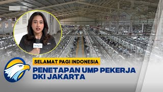 Penetapan Upah Minimum Pekerja DKI Jakarta [upl. by Ennirok]