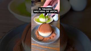 EL TIRAMISÚ MÁS VIRAL de JAPÓN shorts recetas [upl. by Adnoral]