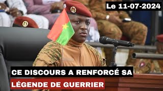 Ibrahim Traoré est rentré dans la légende en prononçant ce discours mythique [upl. by Fabien]