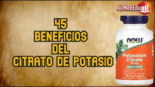 45 Beneficios del Citrato de Potasio httpsiherbcoyTDCGQbj [upl. by Laeahcim106]