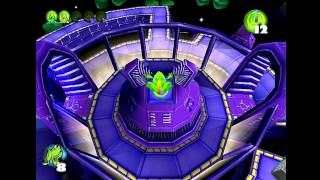 Frogger 2 Swampys Revenge PS1 Chapter 6 Frogs in Space [upl. by Ihcur]