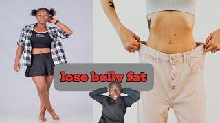 easy stomach exercises to lose and burn belly fat massively🔥🔥 [upl. by Sonnnie957]