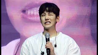 170722 Jiscovery  Ji Chang Wook 지창욱 지그덕 Ji Geu Dok dance wink and fly kisses [upl. by Noryv]