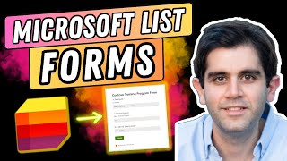 NEW FORMS Experience for Microsoft Lists  Full Tutorial [upl. by Nahtanoy]