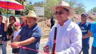 Inauguran calles en Mariscala de Juárez [upl. by Aihcropal]