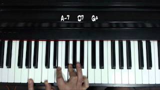 PIANO major 251 voicings part 3 of 4 maj7 voicing amp 251s in all keys [upl. by Katha]