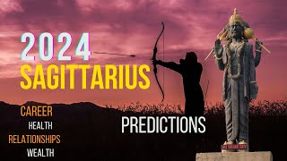 SAGITTARIUS 2024 Yearly predictions  Career Health Relationships amp Wealth [upl. by Yettie]