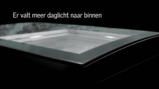 VELUX koepel gebogen glas design [upl. by Zimmer]