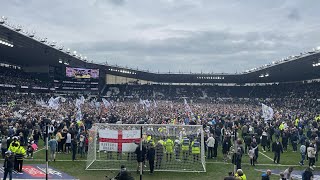 DERBY COUNTY PROMOTION PARTY🐏 THE RAMS ARE GOING UP Derby v Carlisle [upl. by Losyram928]