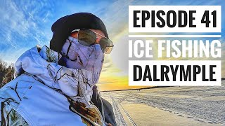 Episode 41  Ice Fishing Dalrymple 2021 [upl. by Eleira]