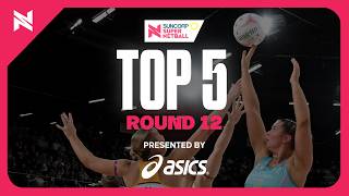 Top 5 Plays of Round 12  Suncorp Super Netball 2024 [upl. by Hatnamas122]