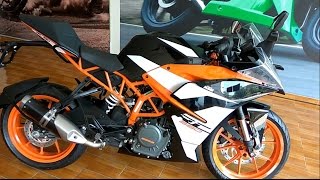 2017 KTM RC 390 Reviewspecificationsprice [upl. by Namrehs]