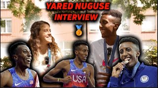 Yared Nuguse Discusses FLAWLESS MedalWinning Strategy In Paris 2024 Olympics 1500m [upl. by Tansy]