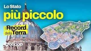 Qual è lo Stato più piccolo del mondo Città del Vaticano con soli 044 kmq Ecco come funziona [upl. by Ecydnak]