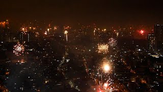 Manila New Years Eve Fireworks 2020 [upl. by Fox]