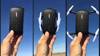 JJRC H37 ELFIE Foldable Mini RC Selfie Drone  Geekbuyingcom [upl. by Etnom]