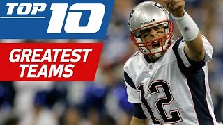 Top 10 Greatest Teams in NFL History  NFL Films [upl. by Ihtak]