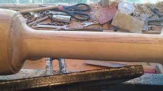 Woodturning  A Segmented Rolling Pin [upl. by Anitram]