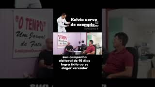 Kelvis serve de exemplo sua campanha eleitoral de 16 dias logra êxito ao se eleger vereador [upl. by Esirahc892]