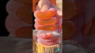 Enjoy Beautiful Dried Persimmon fruit fruit satisfying fruitcutting amazing watermelon viral [upl. by Rednasyl]