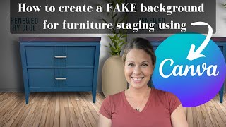 How to use AI Generating for Staging Photos on Canva renewedbycloe [upl. by Niarfe]