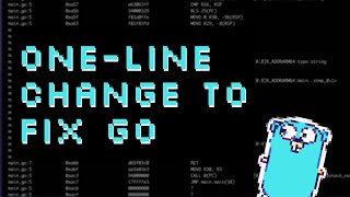 How a One Line Change fixed Gos Debugging [upl. by Abernon]