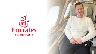 Emirates A380 Business Class  Is It Worth It [upl. by Sieracki]