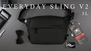 Peak Design Everyday Sling V2 3L Unboxing [upl. by Giule]