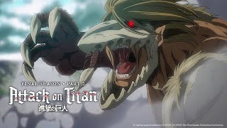 Falco Jaw Titan Transformation  Attack on Titan Season 4 Part 2 Episode 11 [upl. by Rimat36]