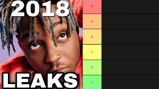 Juice WRLD 2018 Leaks Tier List [upl. by Ahsatsana844]