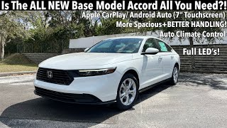 2023 Honda Accord LX TEST DRIVEFULL REVIEW [upl. by Eceela523]