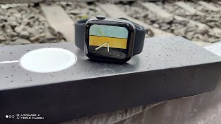 IWO FK100 Smart watch Распаковка и настройка [upl. by Atteuqaj571]