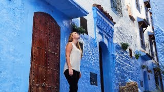 The Blue City Chefchaouen Best City In Morocco [upl. by Gratia]