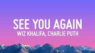 Wiz Khalifa  See You Again ft Charlie Puth Lyrics [upl. by Euqirdor]