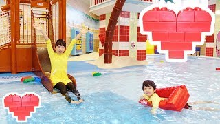 ★「ウォータープレイエリアでブロック遊び！」レゴランド®・ジャパン・ホテル★LEGOLAND® Japan Hotel ★ [upl. by Shetrit]