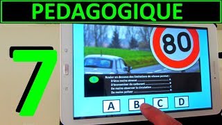 Code de la route 2024 7  Pédagogique [upl. by Ahl]