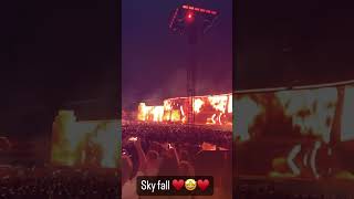 Sky Fall Adele concert Munich Germany 🇩🇪 AdeleMunich AdeleGermany Someonelikeyou [upl. by Iaras926]