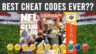 NFL Quarterback Club 98 Cheat Code Compilation N64 MiSTer FPGA [upl. by John]