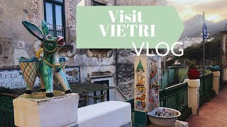 Vietri Sul Mare Amalfi  VLOG [upl. by Pacorro]