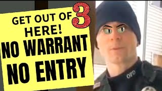 🔴🔵MUST SEE NO WARRANT NO ENTRY 3 COMBO CFW😮SEARCHWARRNT SHOWMETHEWARRANT POLICEATTHEDOOR [upl. by Suhail]