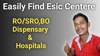 how to find esic dispensary amp hospitals easily in mobile [upl. by Peace]