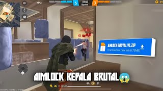 AIMLOCK KEPALA BRUTAL‼️AMAN ANTI BAND😱 SUPPORT FF BIASA DAN MAX💯 [upl. by Carla]